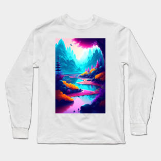 Celestial Tranquil Long Sleeve T-Shirt